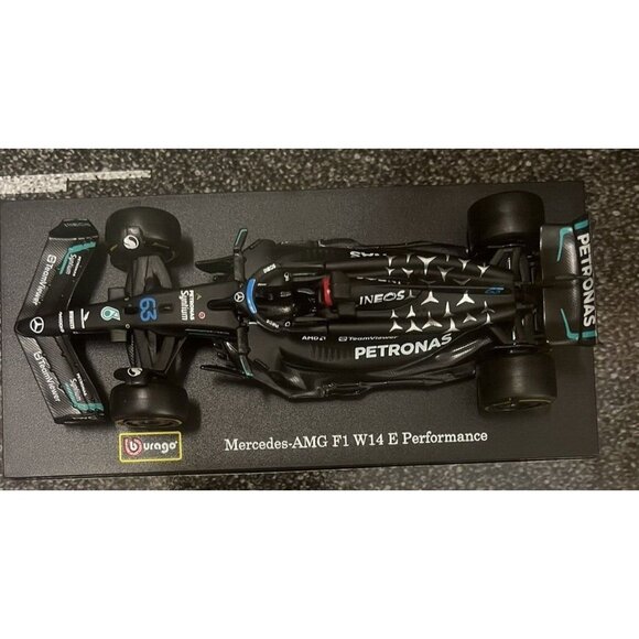 Bburago Mercedes Racing Formula F1 1:43 Scale Diecast Metal Cast 6 Pack NIB - Picture 8 of 9